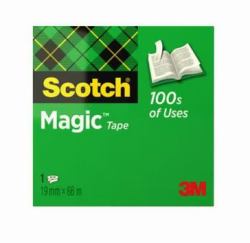 3M 7100027117 Adhésif de bureau 66 m Acrylique Transparent 1 pièce[s] 