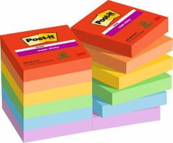 3M 7100258794 Post-it Carré Multicolore 90 feuilles Auto-adhésif 