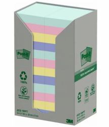3M 7100259447 Post-it Rectangle Bleu, Vert, Rose, Jaune 100 feuilles Auto-adhésif 