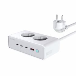 4smarts 540065 chargeur d'appareils mobiles Universel Argent, Blanc Secteur Charge rapide Intérieure 