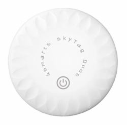 4smarts SkyTag Duos Universel Recherche Blanc 