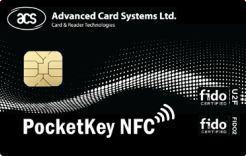 ACS PocketKey NFC Card [dual - interface], MOQ 100 pcs
