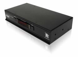ADDER ADDERView Pro DisplayPort commutateur écran, clavier et souris Grille de montage Noir 