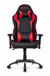 AKRacing SX Siège de jeu sur PC Siège capitonné Noir, Rouge 