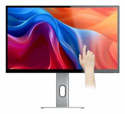 ALOGIC 27C5KPDT écran plat de PC 68,6 cm [27"] 5120 x 2880 pixels 5K Ultra HD LED Écran tactile Multi-utilisateur Noir, Argent 