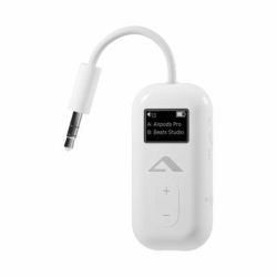 ALOGIC ABTTX1-WH émetteur audio sans fil 3,5 mm Blanc Écran integré 