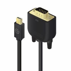 ALOGIC MDP-VGA-02-MM câble de signal 2 m Noir 