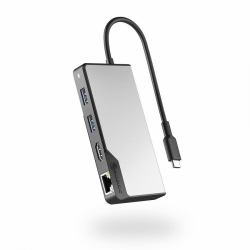 ALOGIC UCFUPRGEV2-SGR station d'accueil USB 3.2 Gen 1 [3.1 Gen 1] Type-C Noir, Gris 
