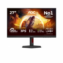 AOC G4 27G4ZR écran plat de PC 68,6 cm [27"] 1920 x 1080 pixels Full HD LED Noir, Rouge 
