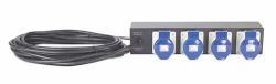 APC NetShelter Basic Rack PDU - Extender - 11kW - 32A - 2U - [4] IEC 309-32 