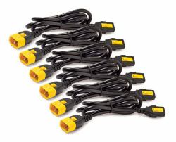 APC AP8706S-NA câble électrique Noir, Jaune 1,8 m Coupleur C13 Coupleur C14 