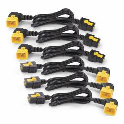 APC NetShelter - Kit cordon d'alimentation - Connecteurs à 90° - 1,22m 