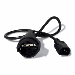 APC NetShelter - Cordon d'alimentation - Prises C14 et Schuko CEE 7/7 - 10 A 