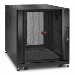 APC NetShelter SX - Rack 19 pouces - Panneaux de 12U - 600x900x658mm - noir 