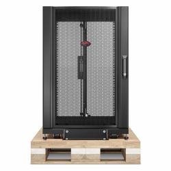 APC Coffret NetShelter SX 18U, pour armoire en rack serveur 600 x 900 mm, avec panneaux latéraux noirs, emballage antichoc 