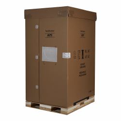 APC NetShelter SX 42U 600 mm de largeur x 1070 mm de profondeur Enveloppe avec côtés Noir - 907 kg. Emballage antichoc 