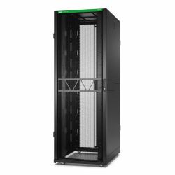 APC Onduleur Netshelter SX, 2e génération, 45U, 2 124 H x 750 L x 1 070 P, avec panneaux latéraux, noir 