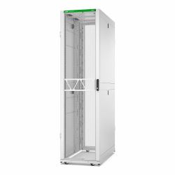 APC Rack Netshelter SX Server, 2e génération, 48U, 2 258H x 600L x 1 200D mm, avec panneaux latéraux, blanc 