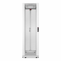 APC Armoire avec panneaux latéraux pour mise en reseau, Netshelter SX 42U 750 mm de largeur x 1200 mm de profondeur, blanc 