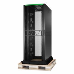 APC Rack NetShelter SX Advanced, 42U, 750 mm, 1 295 mm, avec kit antichoc, noir 