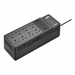 APC Back-UPS, 1050VA/600W Floor/Wall Mount, 230V, 8x British BS1363A outlets, USB Type A+C Port, User Replaceable Battery - Professionnels 