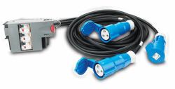 APC PDM2332IEC-3P30R-1 unité de distribution d'énergie Noir, Bleu 