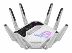 ASUS ROG Rapture GT-BE19000AI routeur sans fil 10 Gigabit Ethernet Tri-bande [2,4 GHz / 5 GHz / 6 GHz] Blanc 