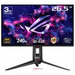 ASUS ROG Swift OLED PG27UCDM écran plat de PC 67,3 cm [26.5"] 3840 x 2160 pixels 4K Ultra HD QD-OLED Noir 