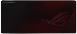 ASUS ROG Strix Scabbard II Tapis de souris de jeu Noir, Rouge 