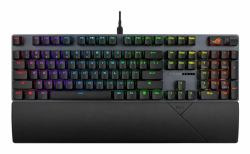ASUS ROG Strix Scope II X clavier Gaming USB Suisse Noir  - version étrangère
