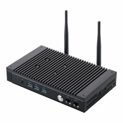 ASUS PL64 Intel® Celeron® 7305 8 Go DDR4-SDRAM 128 Go SSD Windows 11 Pro Mini PC Noir  - Version UK