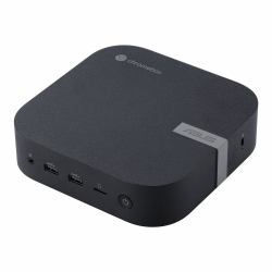 ASUS Chromebox CHROMEBOX5-GC029UN Intel® Celeron® 7305 4 Go DDR4-SDRAM 128 Go SSD ChromeOS Mini PC Noir  - Version UK