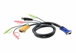 ATEN Câble KVM USB 5m avec SPHD 3 en 1 et audio 