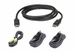 ATEN Kit de câbles KVM sécurisé DisplayPort USB 1,8 M  - Version UK