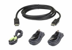 ATEN Kit de câbles KVM sécurisé DisplayPort USB 3 M 