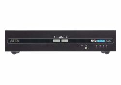 ATEN CS1142DP4 commutateur écran, clavier et souris Noir 