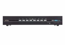 ATEN CS1148D4 commutateur écran, clavier et souris Grille de montage Noir 