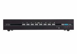 ATEN CS1148DP4 commutateur écran, clavier et souris Grille de montage Noir 