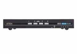 ATEN CS1184D4 commutateur écran, clavier et souris Noir 
