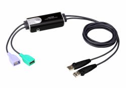 ATEN Commutateur KM Câble Boundless USB à 2 ports 