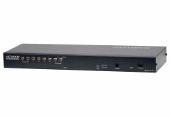 ATEN KH1508Ai commutateur écran, clavier et souris Grille de montage Noir 