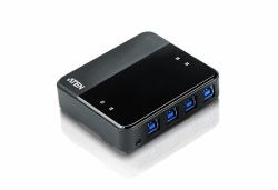 ATEN Commutateur de partage des périphériques USB 3.2 Gen1 à 4 x 4 ports 