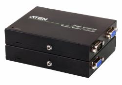 ATEN VE150A extension audio/video Émetteur et récepteur AV Noir 