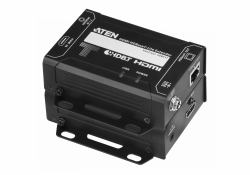 ATEN VE801 extension audio/video Émetteur et récepteur AV Noir 