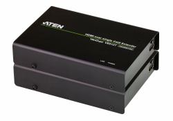 ATEN VE812 extension audio/video Émetteur et récepteur AV Noir 