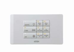 ATEN Système de contrôle - Clavier à 12 boutons [UE, 2 Gangs] 