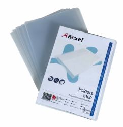 Acco Superfine Cut Flush Folders A4 105 Micron [100]
