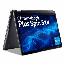 Acer Chromebook NX.J2AEK.007 laptop Intel® Core™ i5 i5-1335U 35,6 cm [14"] Écran tactile WUXGA 16 Go LPDDR5x-SDRAM 256 Go SSD Wi-Fi 6E [802.11ax] ChromeOS Gris QWERTY  - Version UK
