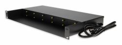 AddOn Networks ADD-MIMC-1U12S-CHASSIS-AA châssis de réseaux 1U Noir 
