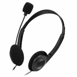 Adesso Xtream H4 Casque Avec fil Arceau Bureau/Centre d'appels Noir 